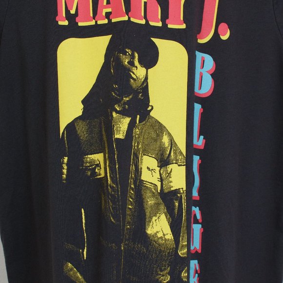 Mary J. Blige Shirt Womens Size 00 Black - Picture 4 of 5